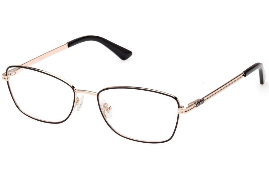 Okulary korekcyjne Guess GU2940 001 Prostokątne Czarne