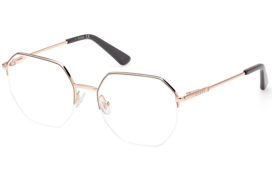 Okulary korekcyjne Guess GU2935 028 Nieregularny Złote