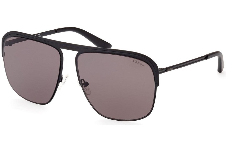 Okulary przeciwsłoneczne Guess GU5225 02A Pilotki (Aviator) Czarne