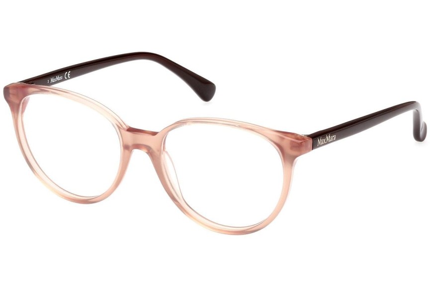 Okulary korekcyjne Max Mara MM5084 045 Okrągłe Brązowe