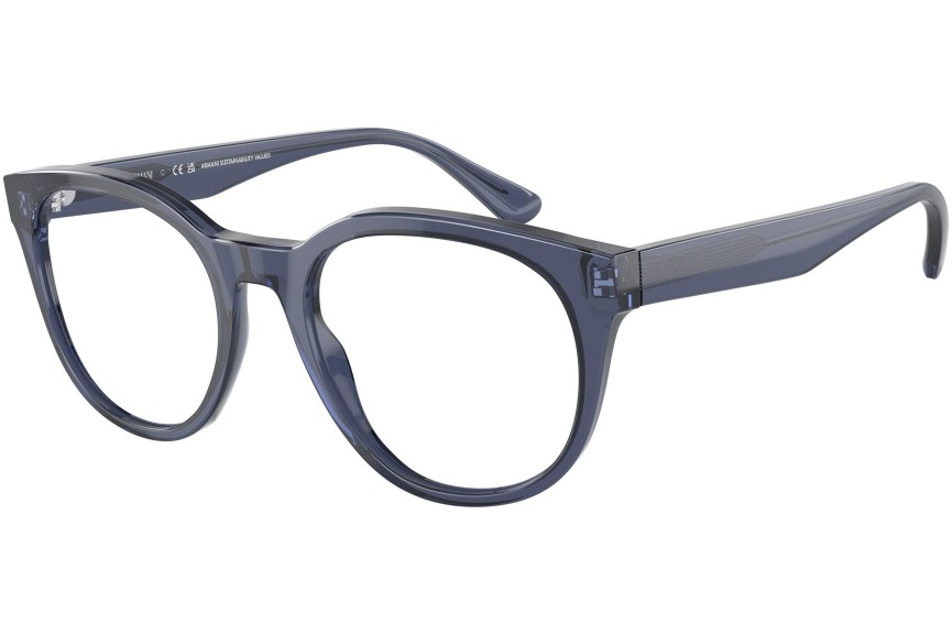 Okulary korekcyjne Emporio Armani EA3207 5072 Okrągłe Niebieskie