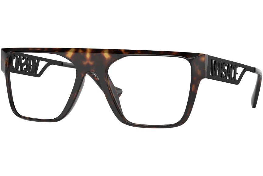 Okulary korekcyjne Versace VE3326U 108 Flat Top Havana