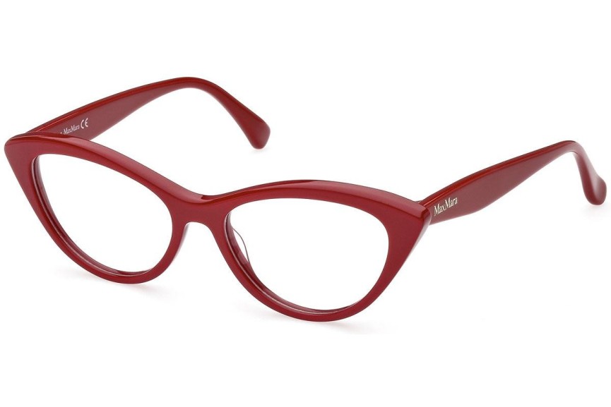 Okulary korekcyjne Max Mara MM5083 066 Kocie oczy Czerwone