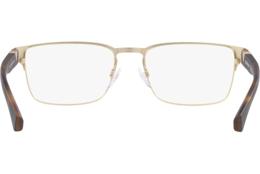 Okulary korekcyjne Emporio Armani EA1027 3002 Prostokątne Złote