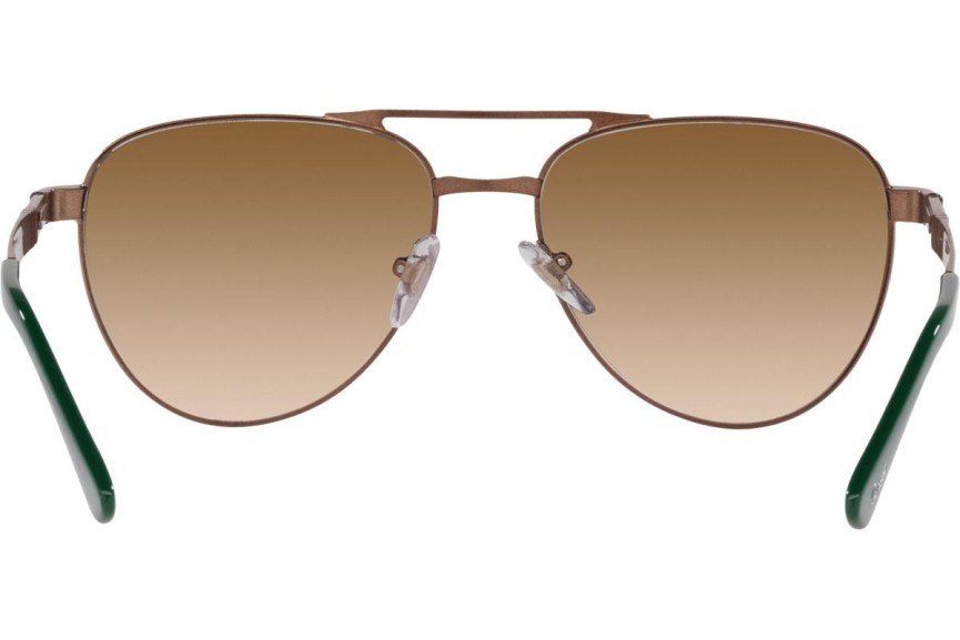 Okulary przeciwsłoneczne Persol PO1003S 112451 Pilotki (Aviator) Brązowe