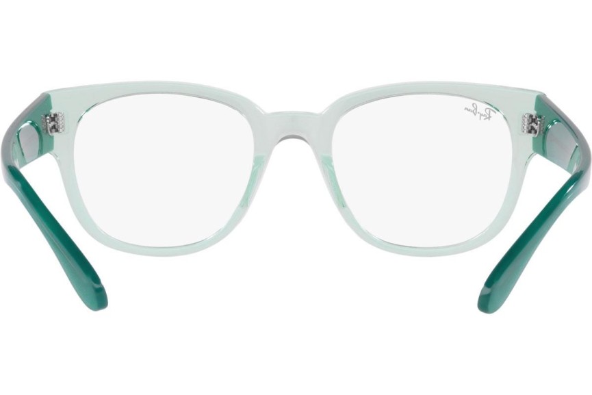 Okulary korekcyjne Ray-Ban RX7210 8202 Kwadratowe Zielone