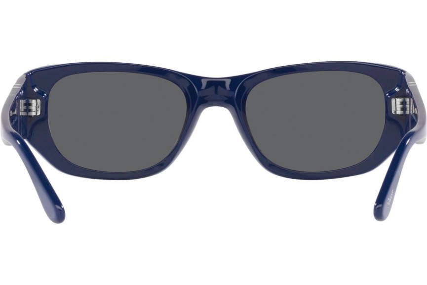 Okulary przeciwsłoneczne Persol PO3307S 1170B1 Prostokątne Niebieskie