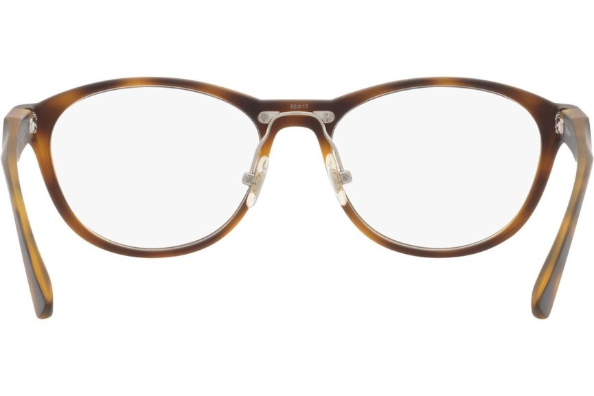 Okulary korekcyjne Oakley Draw Up OX8057-02 Okrągłe Havana