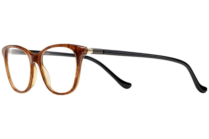 Okulary korekcyjne Safilo Buratto 09 03Y Kocie oczy Havana