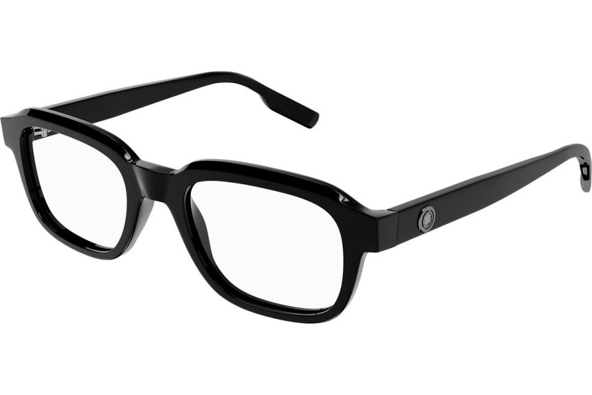 Okulary korekcyjne Mont Blanc MB0202O 001 Prostokątne Czarne