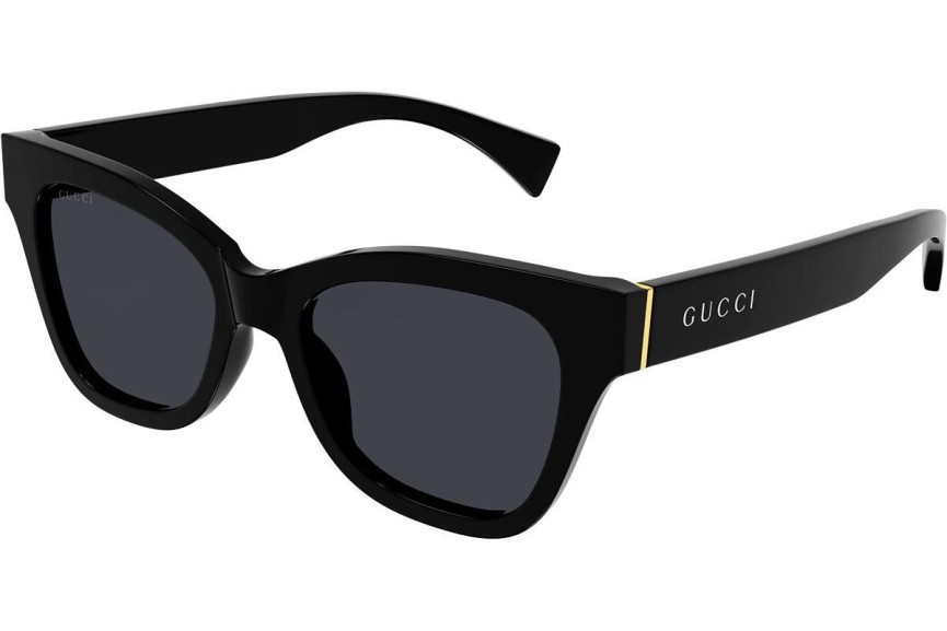 Okulary przeciwsłoneczne Gucci GG1133S 001 Kocie oczy Czarne