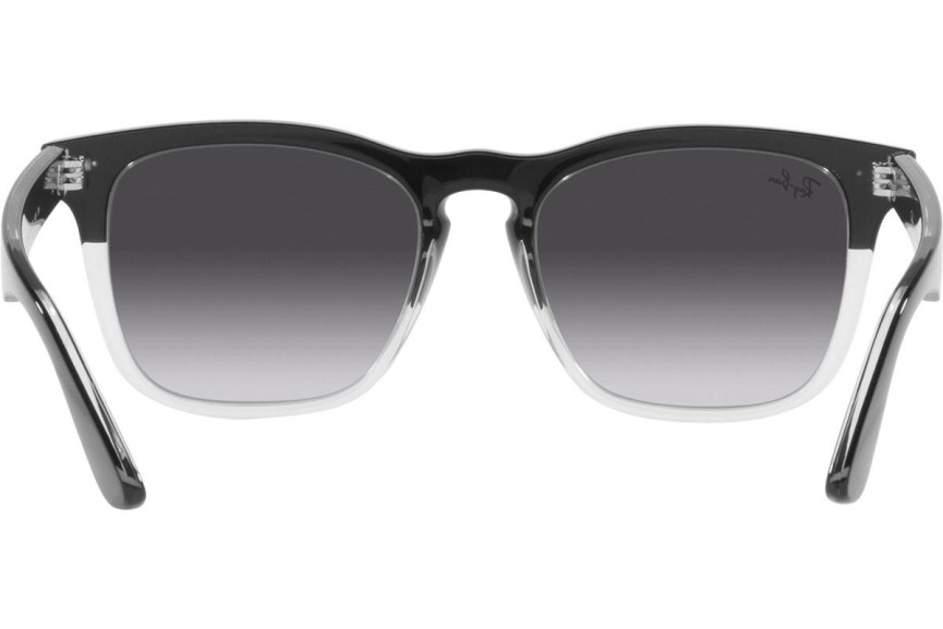 Okulary przeciwsłoneczne Ray-Ban Steve RB4487 66308G Kwadratowe Czarne