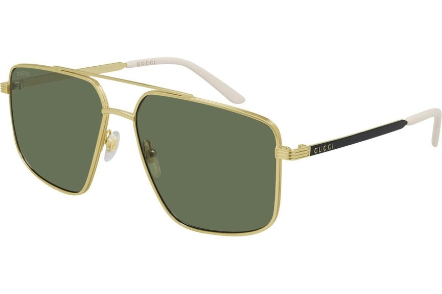 Okulary przeciwsłoneczne Gucci GG0941S 002 Pilotki (Aviator) Złote