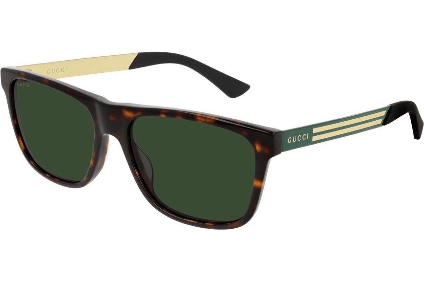 Okulary przeciwsłoneczne Gucci GG0687S 003 Kwadratowe Havana