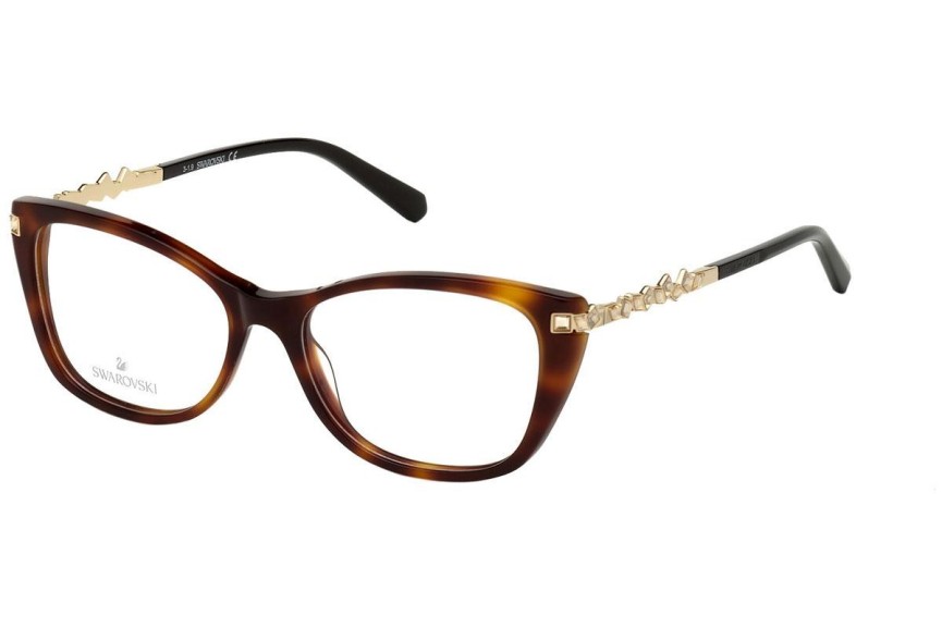 Okulary korekcyjne Swarovski SK5343 052 Kocie oczy Havana