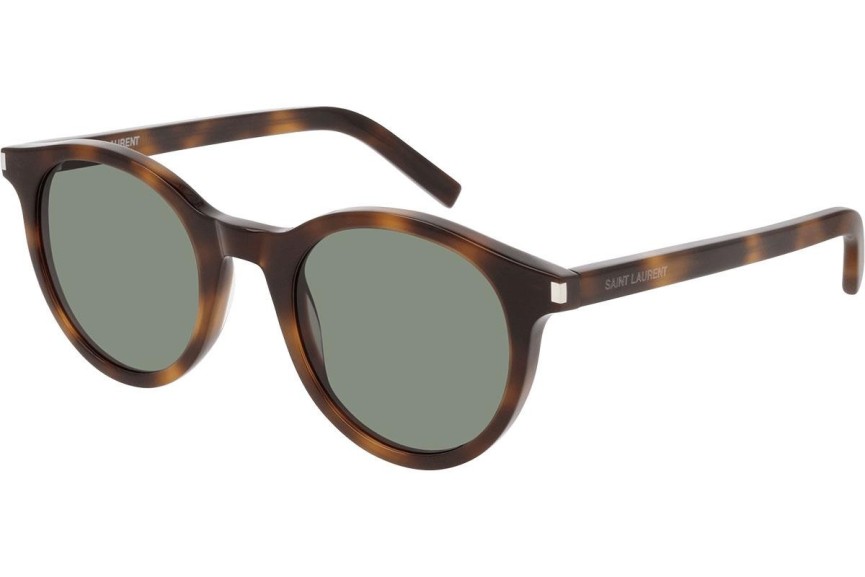 Okulary przeciwsłoneczne Saint Laurent SL342 003 Okrągłe Havana