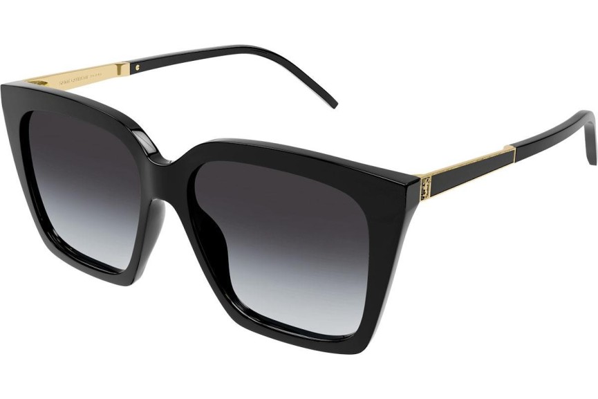 Okulary przeciwsłoneczne Saint Laurent SLM100 002 Kwadratowe Czarne