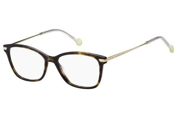 Okulary korekcyjne Tommy Hilfiger TH1839 086 Kocie oczy Havana