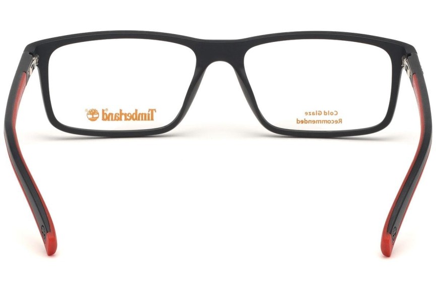 Okulary korekcyjne Timberland TB1636 002 Prostokątne Czarne