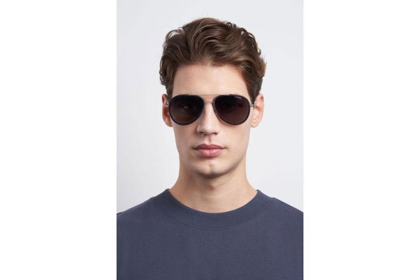 Okulary przeciwsłoneczne Carrera CARRERA1044/S 003/WJ Pilotki (Aviator) Czarne