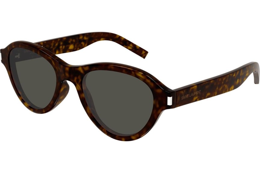 Okulary przeciwsłoneczne Saint Laurent SL520SUNSET 002 Owalne Havana