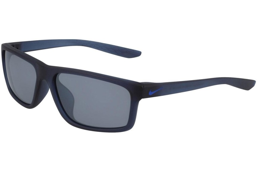 Okulary przeciwsłoneczne Nike Chronicle FJ2216 410 Prostokątne Niebieskie