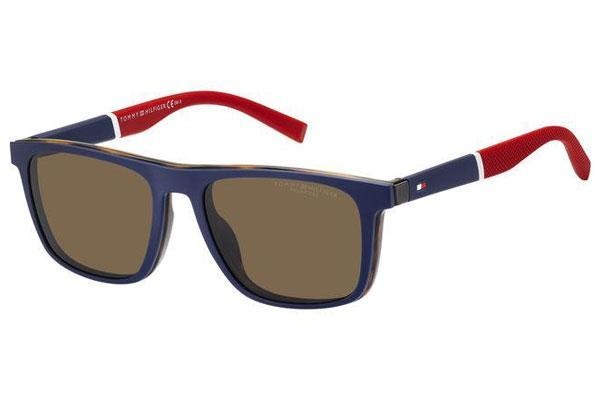 Okulary korekcyjne Tommy Hilfiger TH1903/CS 086/SP Polarized Kwadratowe Havana