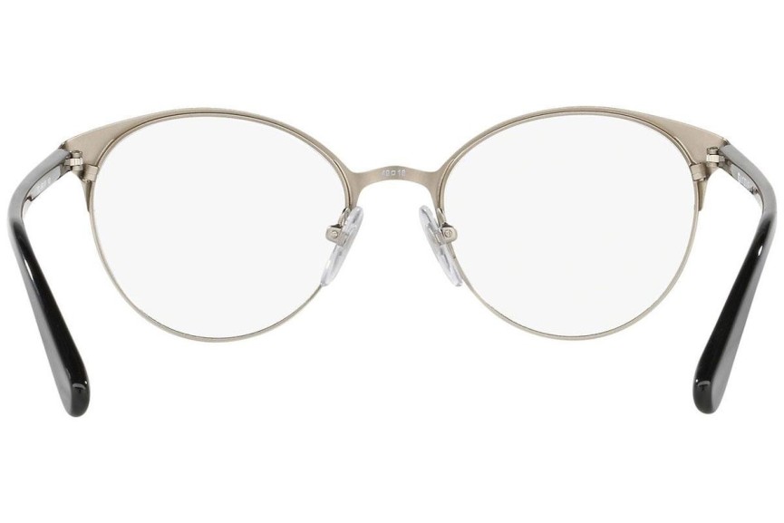 Okulary korekcyjne Vogue Eyewear Light and Shine Collection VO4011 352 Okrągłe Czarne