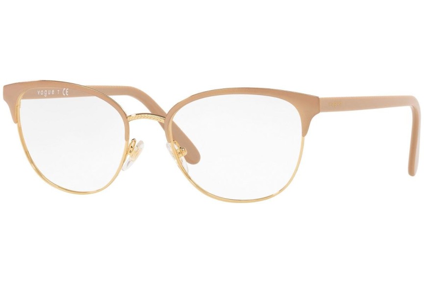 Okulary korekcyjne Vogue Eyewear VO4088 5128 Okrągłe Beżowe