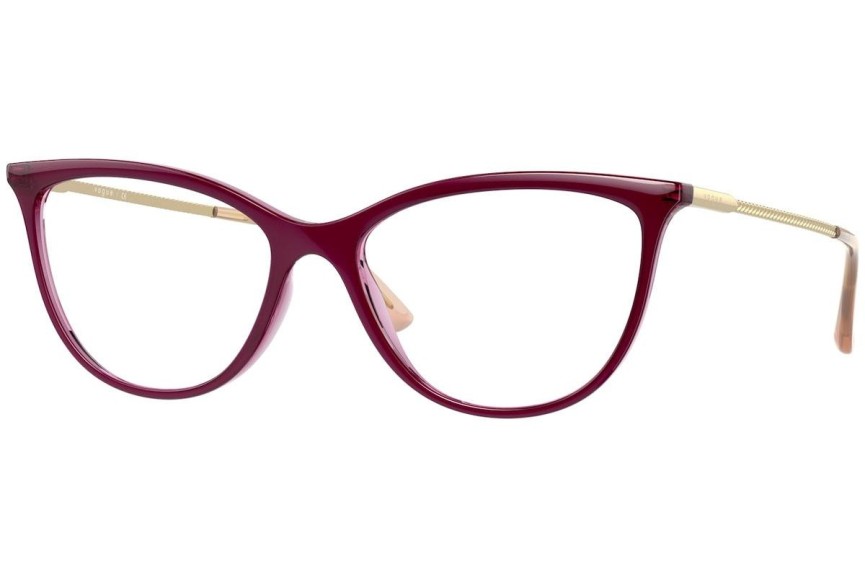 Okulary korekcyjne Vogue Eyewear VO5239 2909 Kocie oczy Czerwone