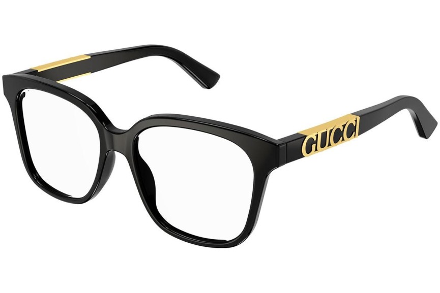 Okulary korekcyjne Gucci GG1192O 004 Kwadratowe Czarne