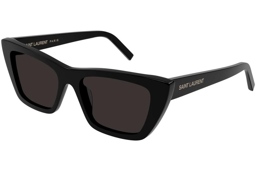 Okulary przeciwsłoneczne Saint Laurent SL276MICA 032 Kocie oczy Czarne