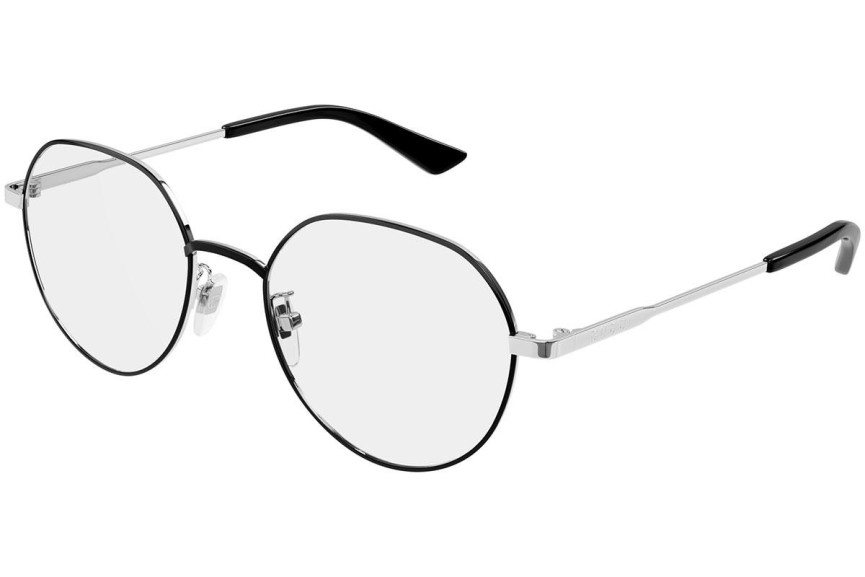 Okulary korekcyjne Gucci GG1232OA 003 Okrągłe Srebrne