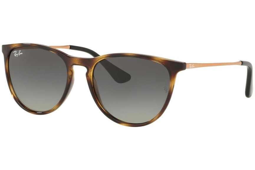 Okulary przeciwsłoneczne Ray-Ban Junior Junior Erika RJ9060S 704911 Okrągłe Havana