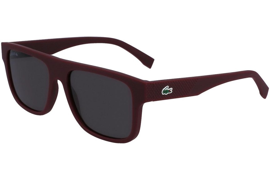 Okulary przeciwsłoneczne Lacoste L6001S 603 Flat Top Czerwone