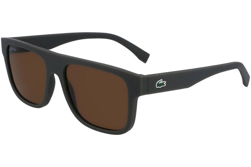 Okulary przeciwsłoneczne Lacoste L6001S 275 Flat Top Zielone