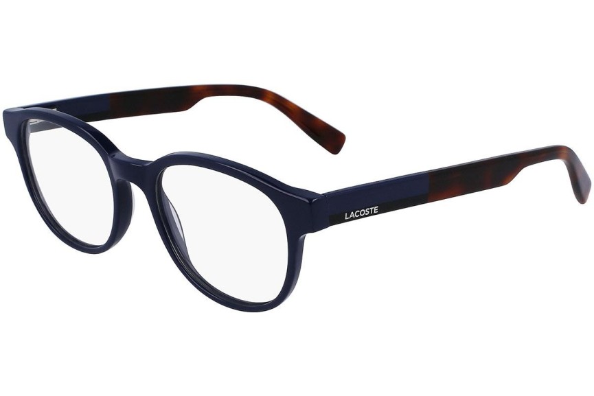 Okulary korekcyjne Lacoste L2921 400 Owalne Niebieskie