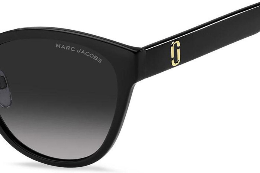 Okulary przeciwsłoneczne Marc Jacobs MARC648/G/S 807/9O Okrągłe Czarne