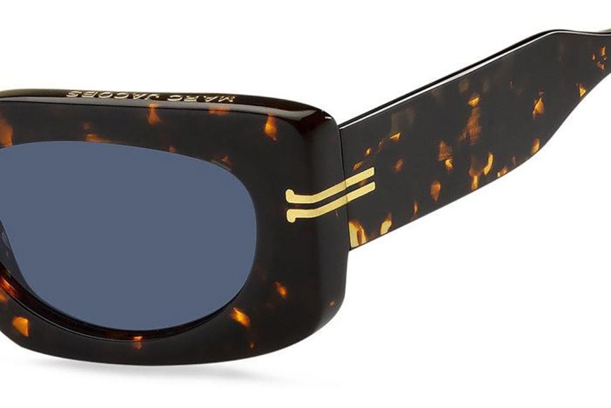 Okulary przeciwsłoneczne Marc Jacobs MJ1075/S 086/KU Prostokątne Havana