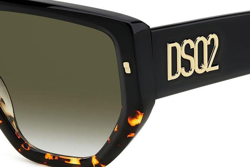 Okulary przeciwsłoneczne Dsquared2 D20088/S WR7/9K Flat Top Havana