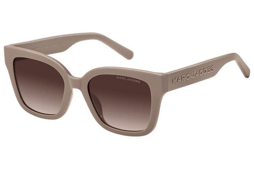 Okulary przeciwsłoneczne Marc Jacobs MARC658/S 10A/HA Kwadratowe Beżowe