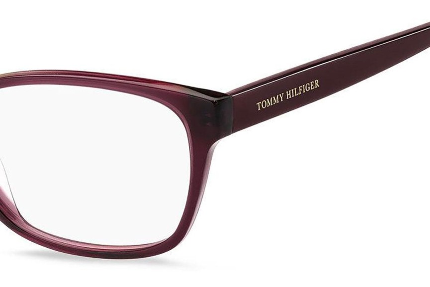 Okulary korekcyjne Tommy Hilfiger TH2008 WA6 Prostokątne Czerwone