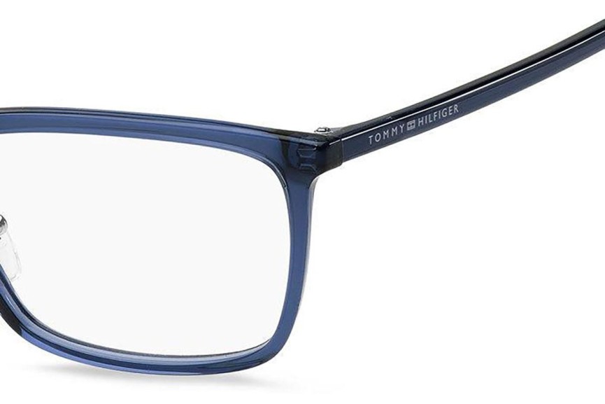 Okulary korekcyjne Tommy Hilfiger TH2015/F PJP Prostokątne Niebieskie