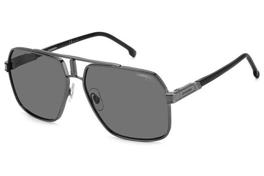 Okulary przeciwsłoneczne Carrera CARRERA1055/S V81/M9 Polarized Pilotki (Aviator) Szare