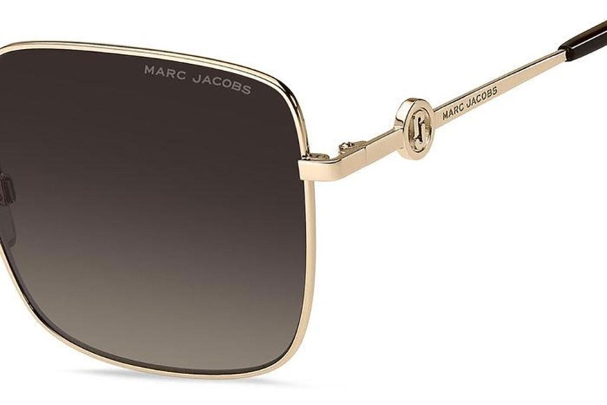 Okulary przeciwsłoneczne Marc Jacobs MARC654/S 06J/HA Kwadratowe Złote