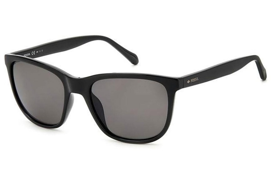 Okulary przeciwsłoneczne Fossil FOS3145/S 807/M9 Polarized Kwadratowe Czarne