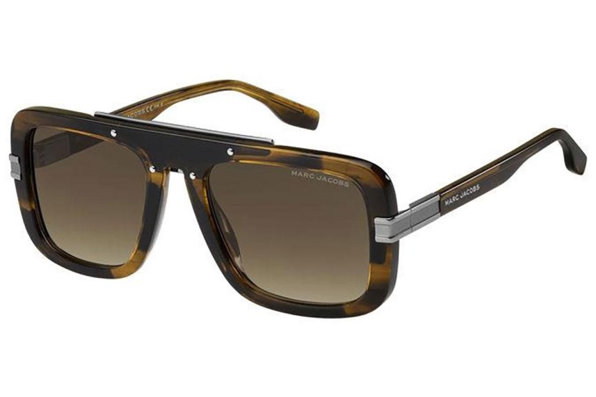 Okulary przeciwsłoneczne Marc Jacobs MARC670/S EX4/HA Flat Top Havana