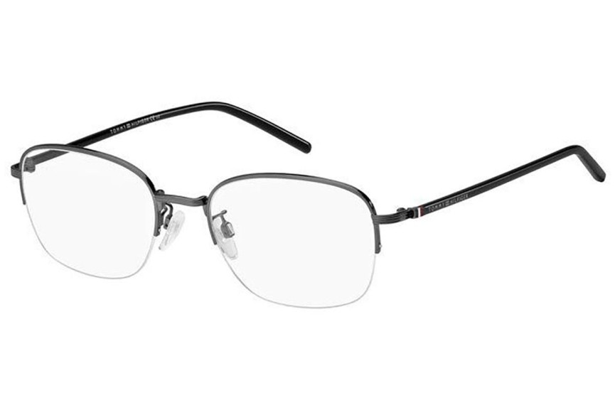 Okulary korekcyjne Tommy Hilfiger TH2012/F V81 Prostokątne Srebrne