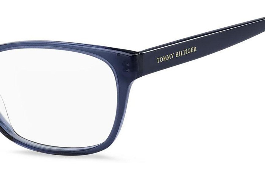 Okulary korekcyjne Tommy Hilfiger TH2008 46C Prostokątne Niebieskie