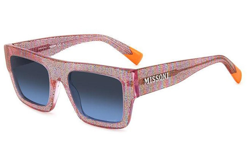 Okulary przeciwsłoneczne Missoni MIS0129/S QQ7/08 Flat Top Wielokolorowe